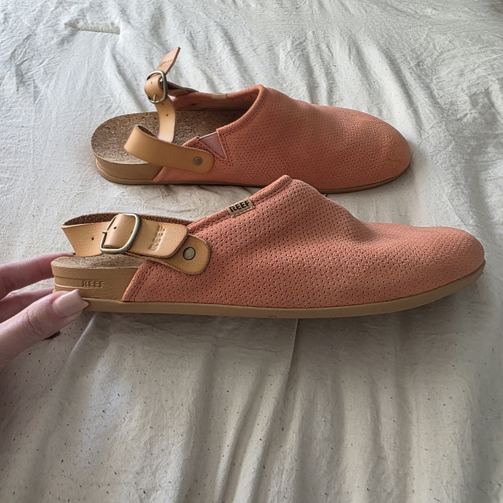 REEF Cushion Sage Terracotta Shoes 10